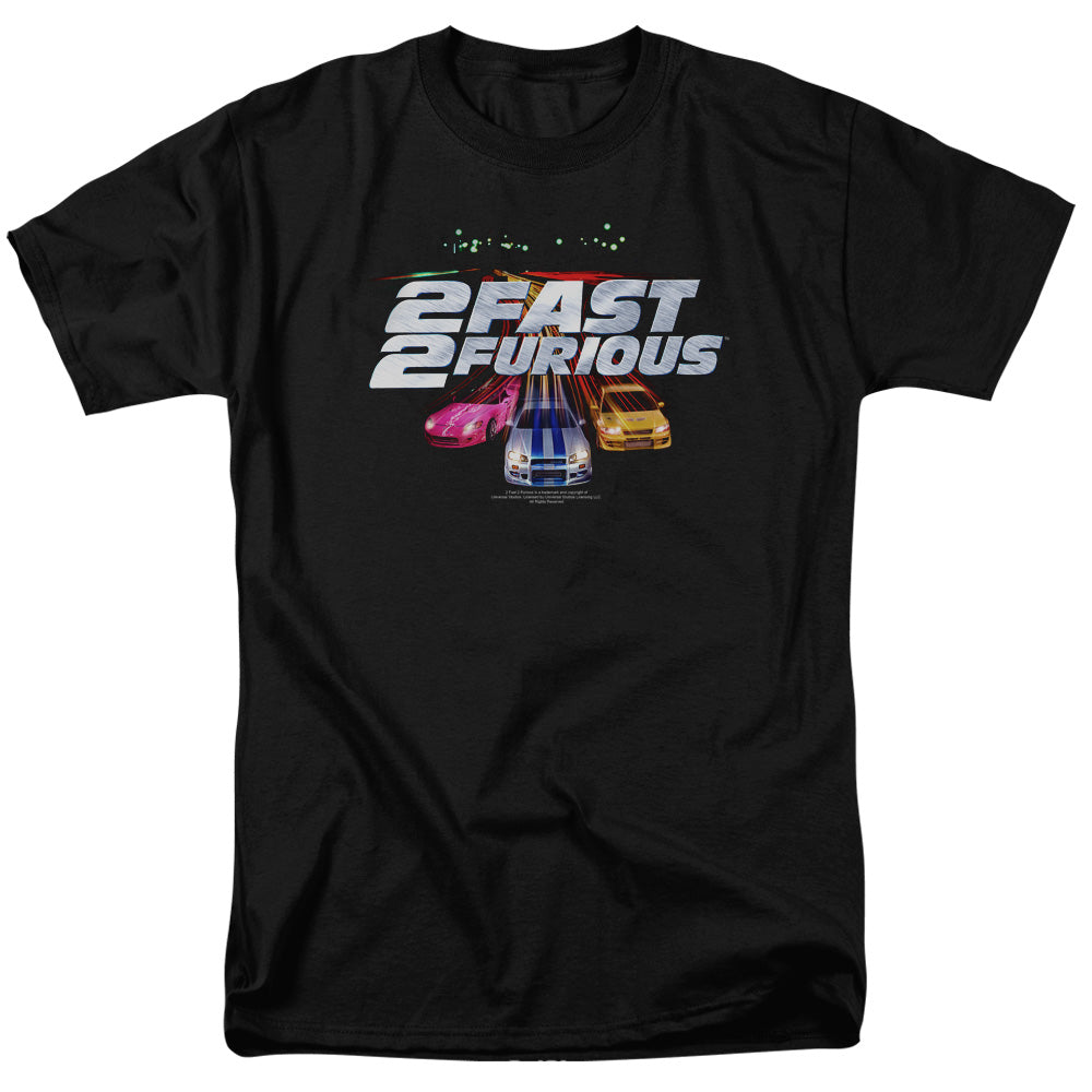 2 Fast 2 Furious Logo Mens T Shirt Black Hoodie, Sweatshirt | CiraTrend.com (Image 1)