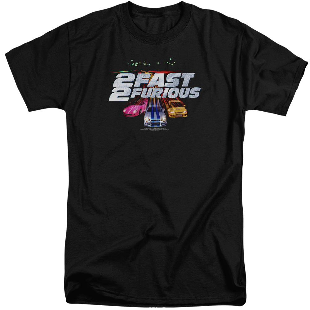 2 Fast 2 Furious Logo Mens Tall T Shirt Black Black Hoodie, Sweatshirt | CiraTrend.com