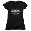 2 Fast 2 Furious Logo Junior Sheer Cap Sleeve V-Neck Womens T Shirt Black Hoodie, Sweatshirt | CiraTrend.com
