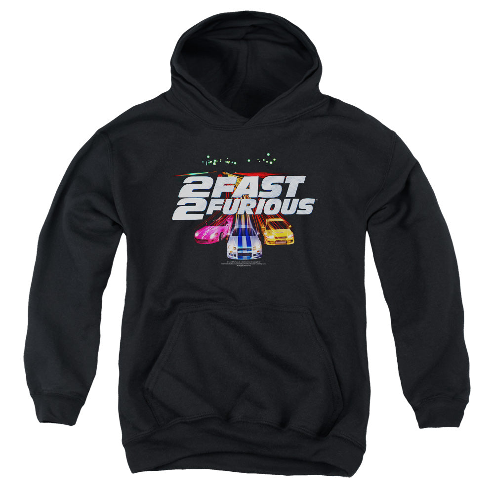 2 Fast 2 Furious Logo Kids Youth Hoodie Black T-Shirts, Sweatshirt | CiraTrend.com