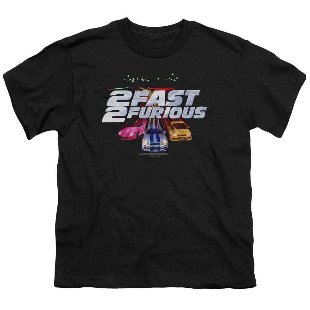 2 Fast 2 Furious Logo Kids Youth T Shirt Black Hoodie, Sweatshirt | CiraTrend.com
