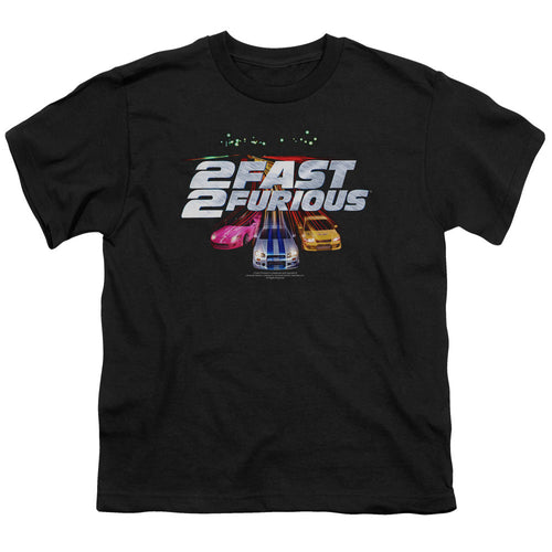 2 Fast 2 Furious Logo Kids Youth T Shirt Black Hoodie, Sweatshirt | CiraTrend.com