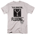 Back To The Future Fluxing Mens T Shirt Silver Hoodie, Sweatshirt | CiraTrend.com