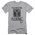 Back To The Future Fluxing Slim Fit Mens T Shirt Silver Hoodie, Sweatshirt | CiraTrend.com