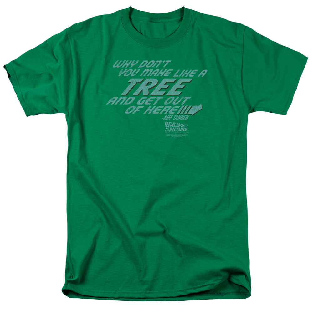 Back To The Future Make Like A Tree Mens T Shirt Kelly Green Hoodie, Sweatshirt | CiraTrend.com (Image 2)