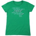Back To The Future Make Like A Tree Womens T Shirt Kelly Green Hoodie, Sweatshirt | CiraTrend.com
