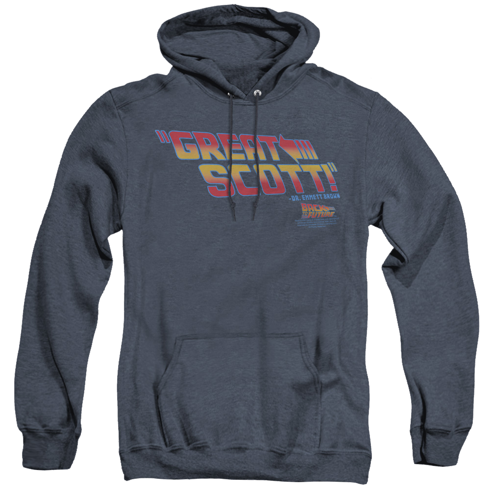 Back To The Future Trilogy Great Scott - Heather Pullover Hoodie T-Shirts, Sweatshirt | CiraTrend.com