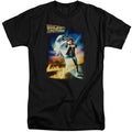 Back To The Future Poster Mens Tall T Shirt Black Black Hoodie, Sweatshirt | CiraTrend.com