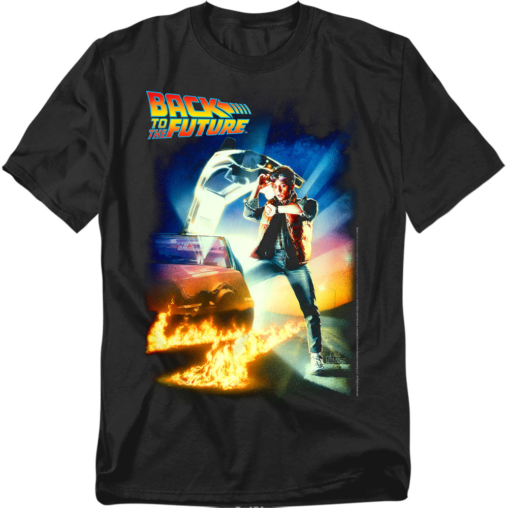 Back To The Future Poster Mens T Shirt Black Hoodie, Sweatshirt | CiraTrend.com