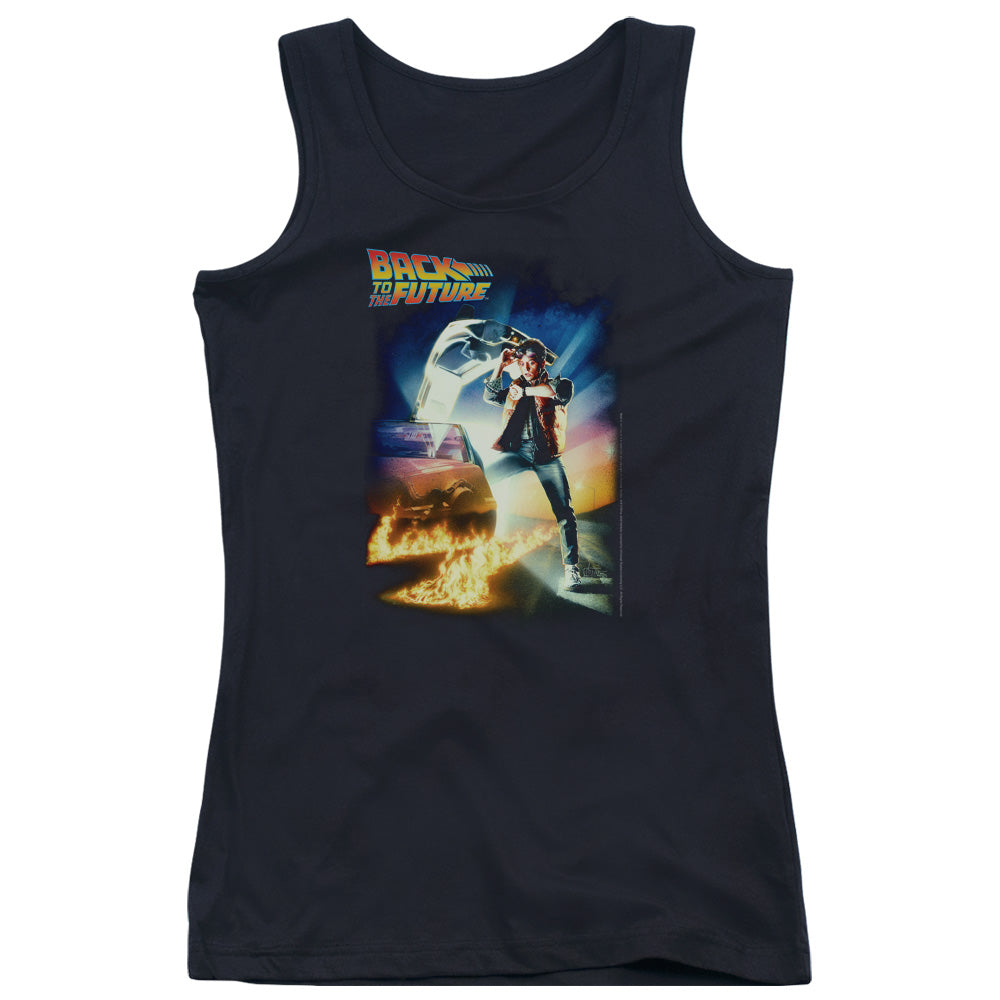 Back To The Future Poster Womens Tank Top Shirt Black Hoodie, Sweatshirt | CiraTrend.com