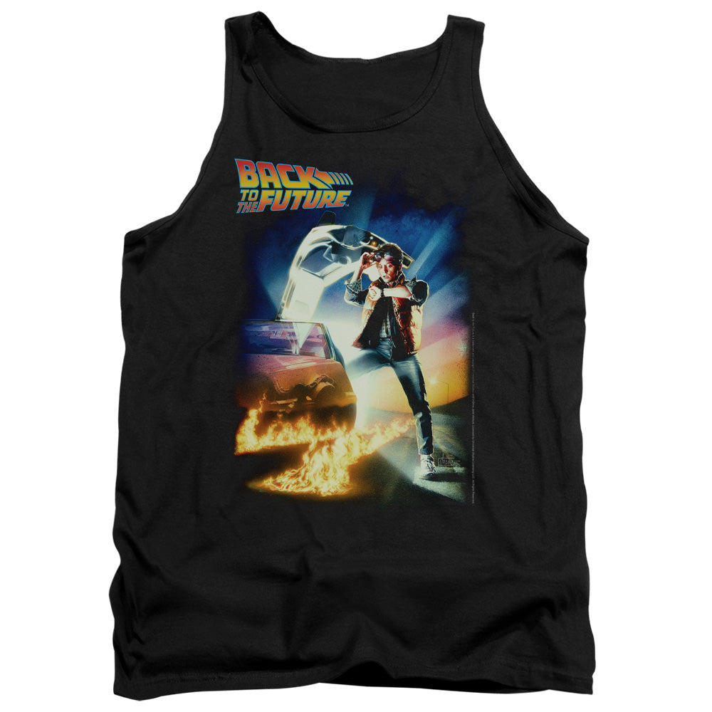 Back To The Future Poster Mens Tank Top Shirt Black Hoodie, Sweatshirt | CiraTrend.com