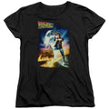 Back To The Future Poster Womens T Shirt Black Hoodie, Sweatshirt | CiraTrend.com