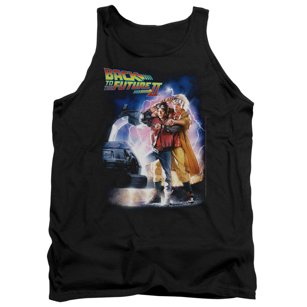 Back To The Future II Poster Mens Tank Top Shirt Black Hoodie, Sweatshirt | CiraTrend.com