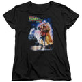 Back To The Future II Poster Womens T Shirt Black Hoodie, Sweatshirt | CiraTrend.com