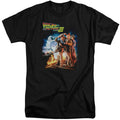 Back To The Future Iii Poster Mens Tall T Shirt Black Black Hoodie, Sweatshirt | CiraTrend.com
