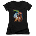 Back To The Future III Poster Junior Sheer Cap Sleeve V-Neck Womens T Shirt Black Hoodie, Sweatshirt | CiraTrend.com