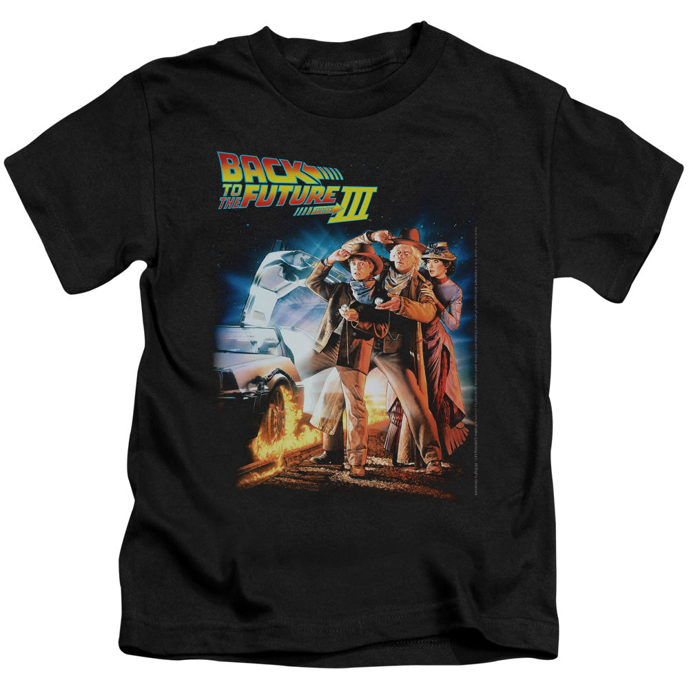 Back To The Future III Poster Juvenile Kids Youth T Shirt Black Hoodie, Sweatshirt | CiraTrend.com