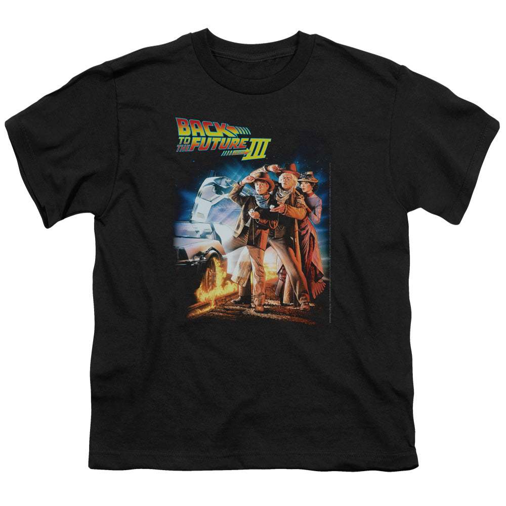 Back To The Future III Poster Kids Youth T Shirt Black Hoodie, Sweatshirt | CiraTrend.com