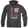 Back To The Future Ii Pit Bull Mens Heather Hoodie Black T-Shirts, Sweatshirt | CiraTrend.com (Image 1)