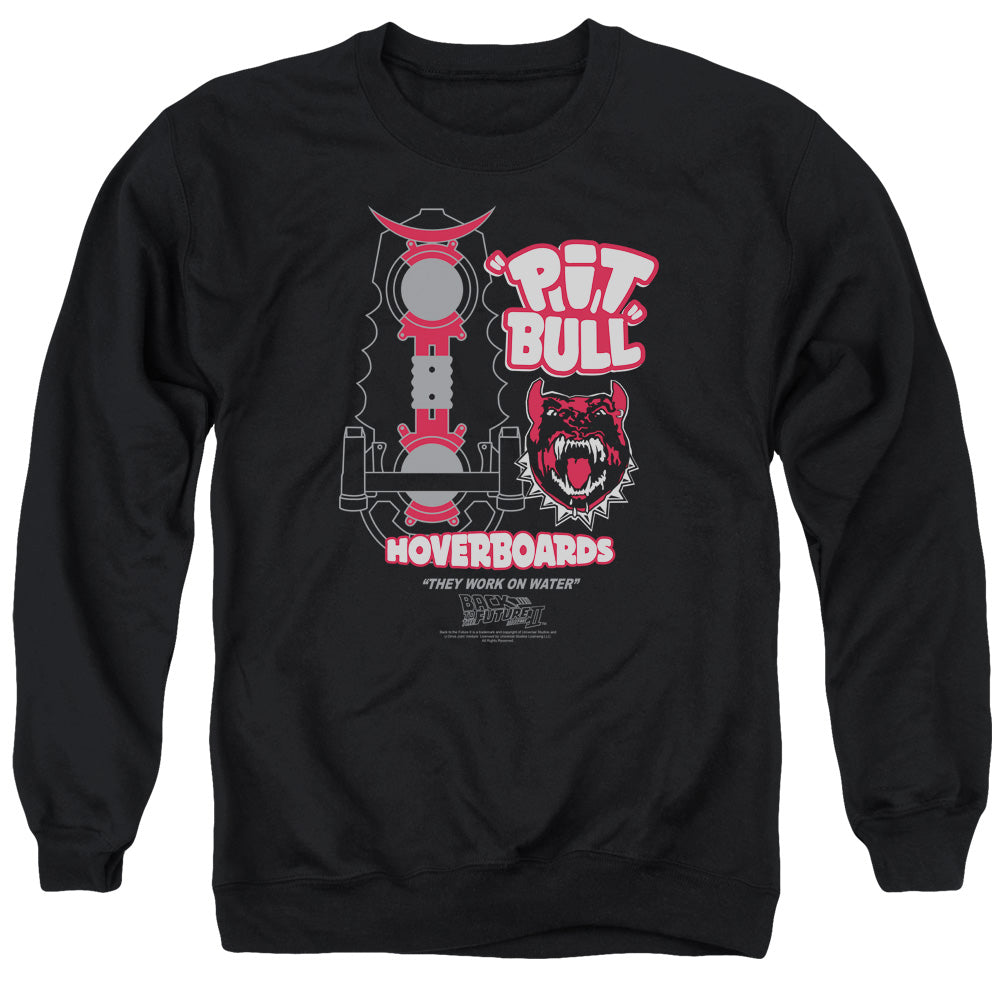 Back To The Future Ii Pit Bull Mens Crewneck Sweatshirt Black T-Shirts, Hoodie | CiraTrend.com (Image 1)