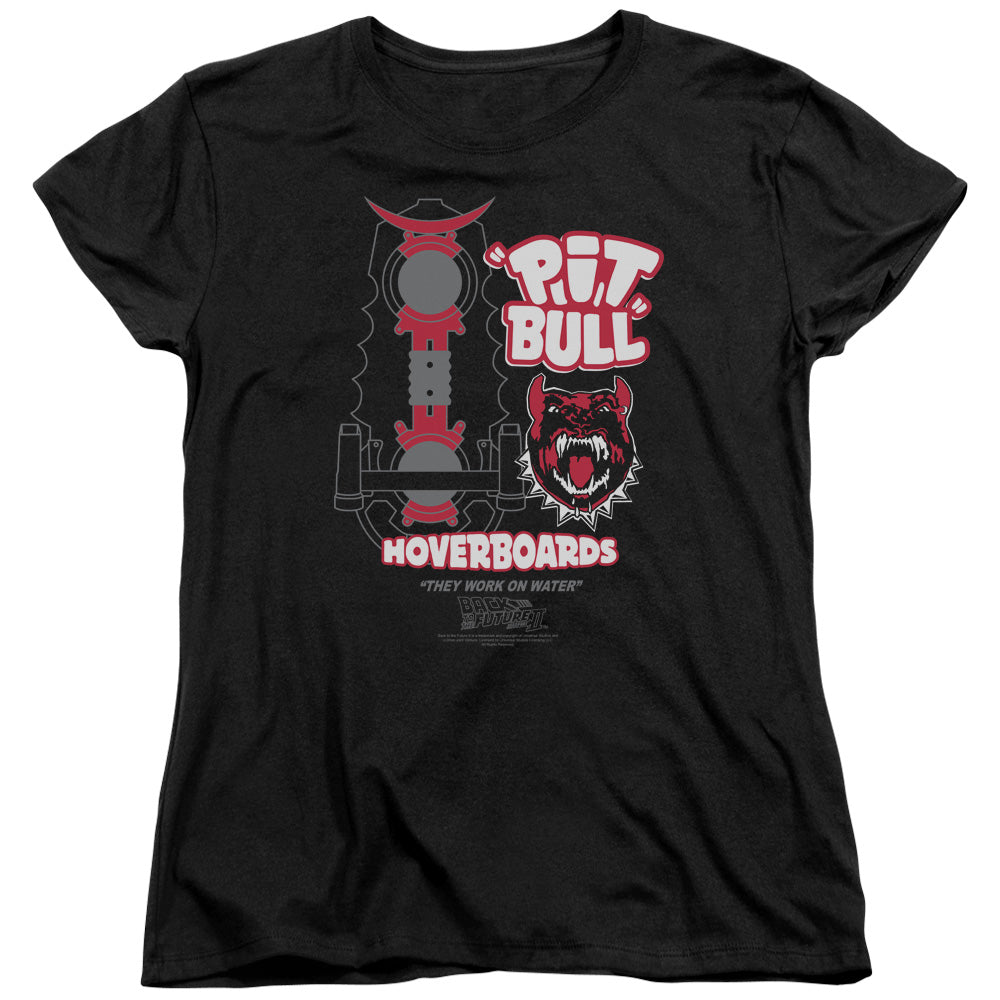 Back To The Future II Pit Bull Womens T Shirt Black Hoodie, Sweatshirt | CiraTrend.com