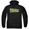 Back To The Future Logo Mens Hoodie Black T-Shirts, Sweatshirt | CiraTrend.com (Image 1)