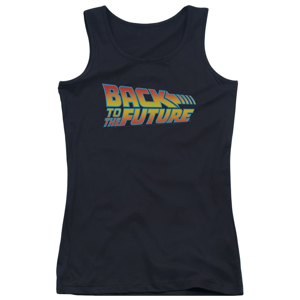 Back To The Future Logo Womens Tank Top Shirt Black Hoodie, Sweatshirt | CiraTrend.com