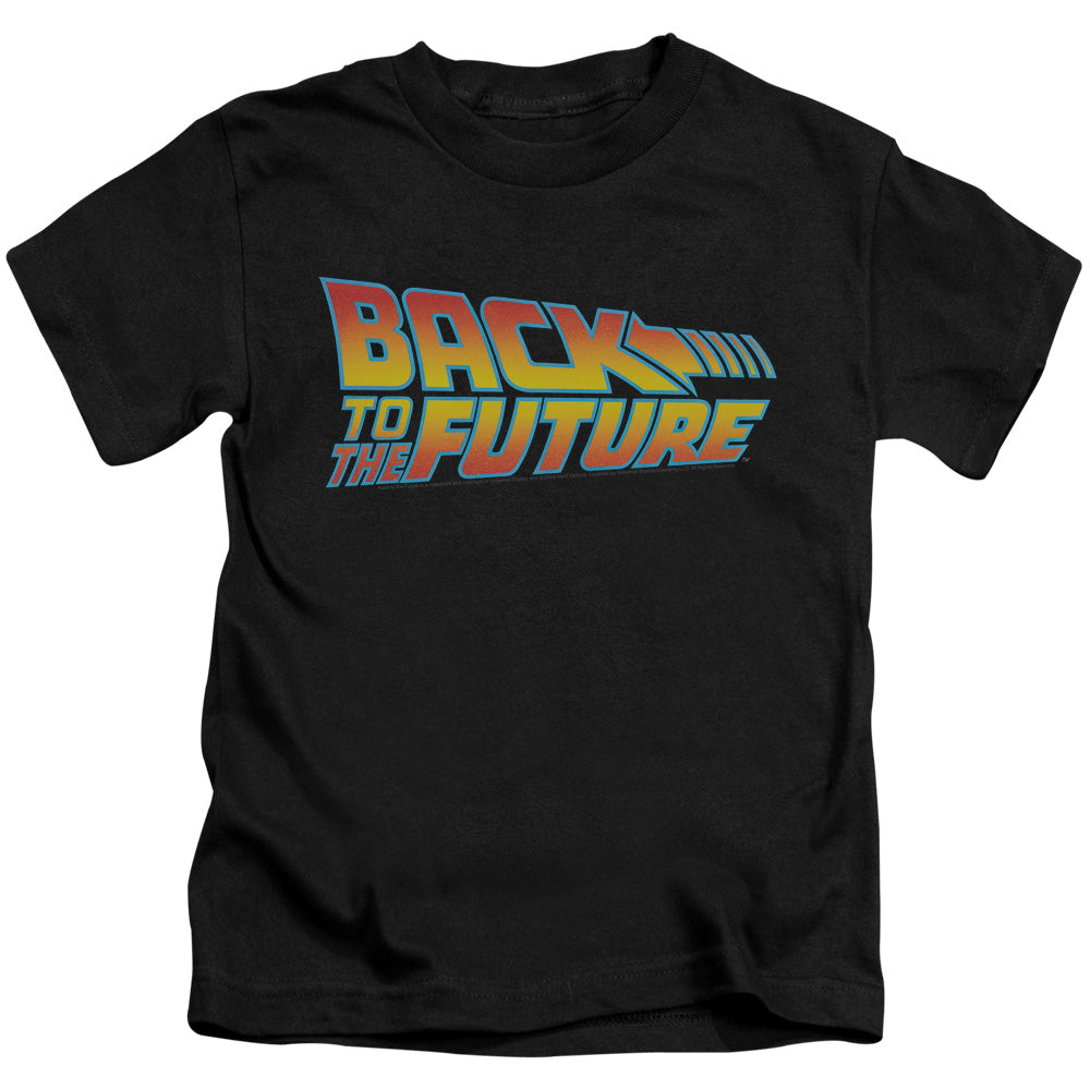 Back To The Future Logo Juvenile Kids Youth T Shirt Black Hoodie, Sweatshirt | CiraTrend.com