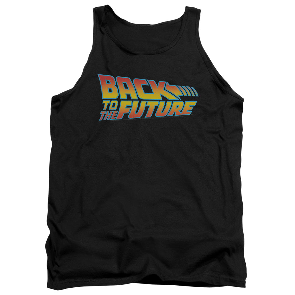 Back To The Future Logo Mens Tank Top Shirt Black Hoodie, Sweatshirt | CiraTrend.com