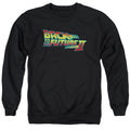 Back To The Future Ii Logo Mens Crewneck Sweatshirt Black T-Shirts, Hoodie | CiraTrend.com (Image 1)