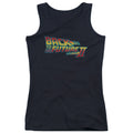 Back To The Future II Logo Womens Tank Top Shirt Black Hoodie, Sweatshirt | CiraTrend.com
