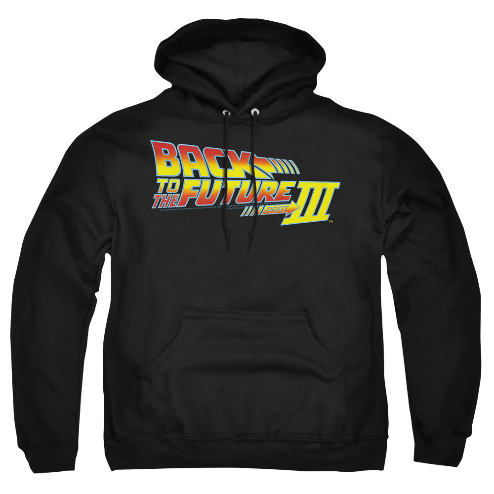 Back To The Future Iii Logo Mens Hoodie Black T-Shirts, Sweatshirt | CiraTrend.com (Image 5)