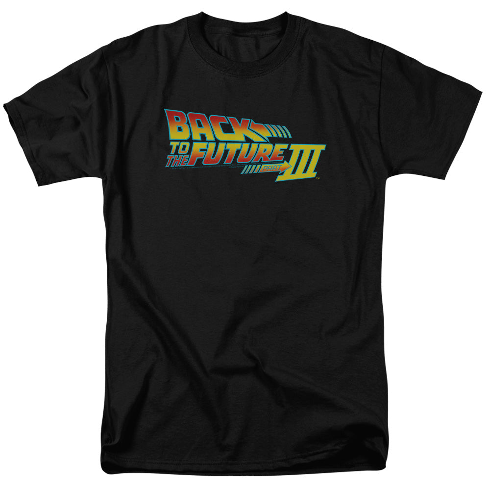 Back To The Future Iii Logo Mens T Shirt Black Black Hoodie, Sweatshirt | CiraTrend.com