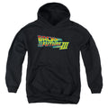 Back To The Future III Logo Kids Youth Hoodie Black T-Shirts, Sweatshirt | CiraTrend.com