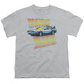 Back To The Future 88 MPH Kids Youth T Shirt Silver Hoodie, Sweatshirt | CiraTrend.com