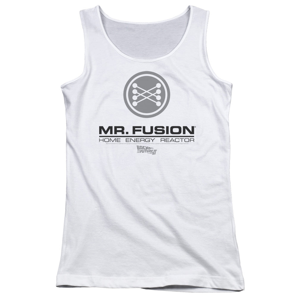 Back To The Future II Mr. Fusion Logo Womens Tank Top Shirt White Hoodie, Sweatshirt | CiraTrend.com