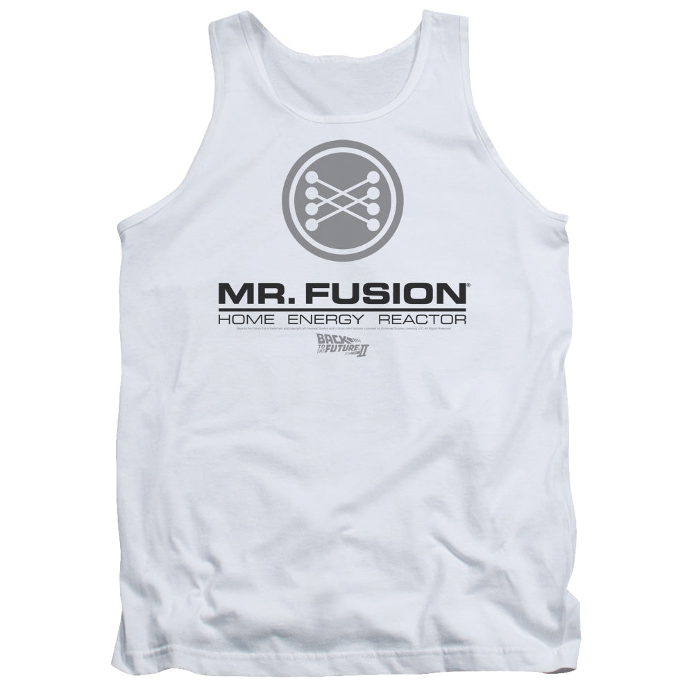 Back To The Future II Mr. Fusion Logo Mens Tank Top Shirt White Hoodie, Sweatshirt | CiraTrend.com