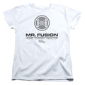 Back To The Future II Mr. Fusion Logo Womens T Shirt White Hoodie, Sweatshirt | CiraTrend.com