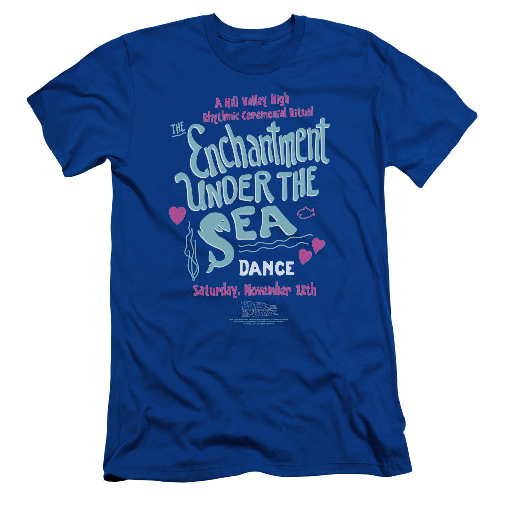 Back To The Future III Under The Sea Slim Fit Mens T Shirt Royal Blue Hoodie, Sweatshirt | CiraTrend.com