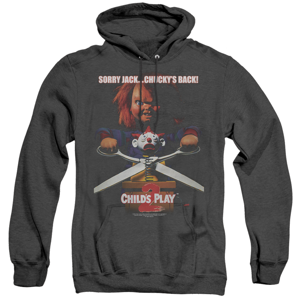 Child's Play Chuckys Back - Heather Pullover Hoodie T-Shirts, Sweatshirt | CiraTrend.com
