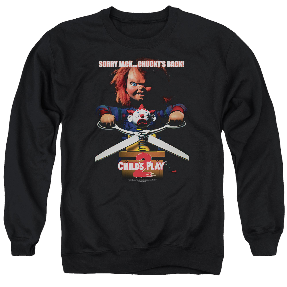 Child's Play Chuckys Back - Men's Crewneck Sweatshirt T-Shirts, Hoodie | CiraTrend.com