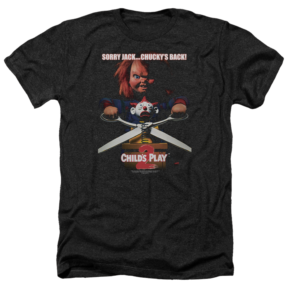 Child's Play Chuckys Back - Men's Heather T-Shirt Hoodie, Sweatshirt | CiraTrend.com