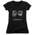 Child's Play Happy Couple - Juniors V-Neck T-Shirt Hoodie, Sweatshirt | CiraTrend.com