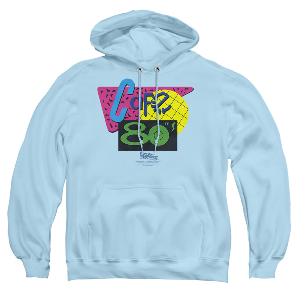 Back To The Future Ii Cafe 80S Mens Hoodie Light Blue T-Shirts, Sweatshirt | CiraTrend.com (Image 4)