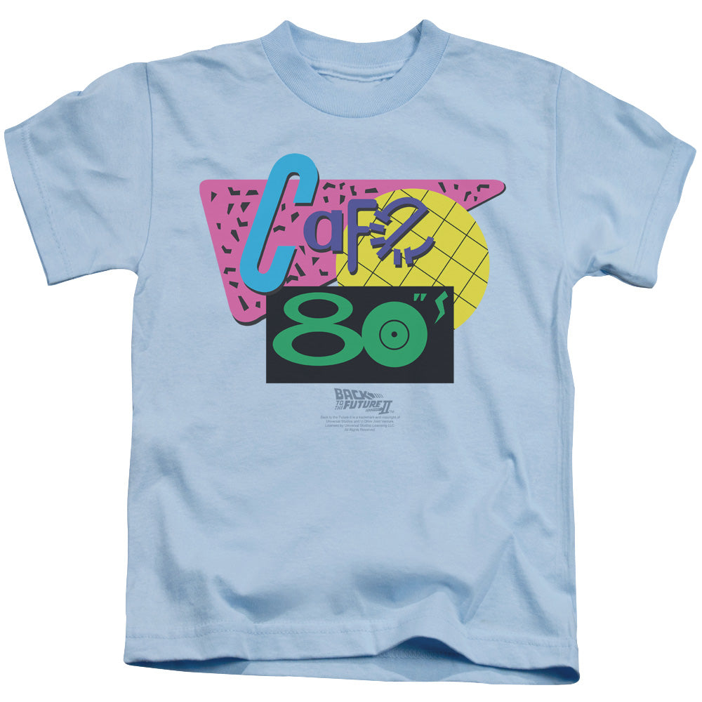 Back To The Future II Cafe 80s Juvenile Kids Youth T Shirt Light Blue Hoodie, Sweatshirt | CiraTrend.com
