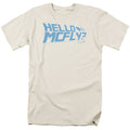 Back To The Future Hello Mcfly Mens T Shirt Cream Hoodie, Sweatshirt | CiraTrend.com