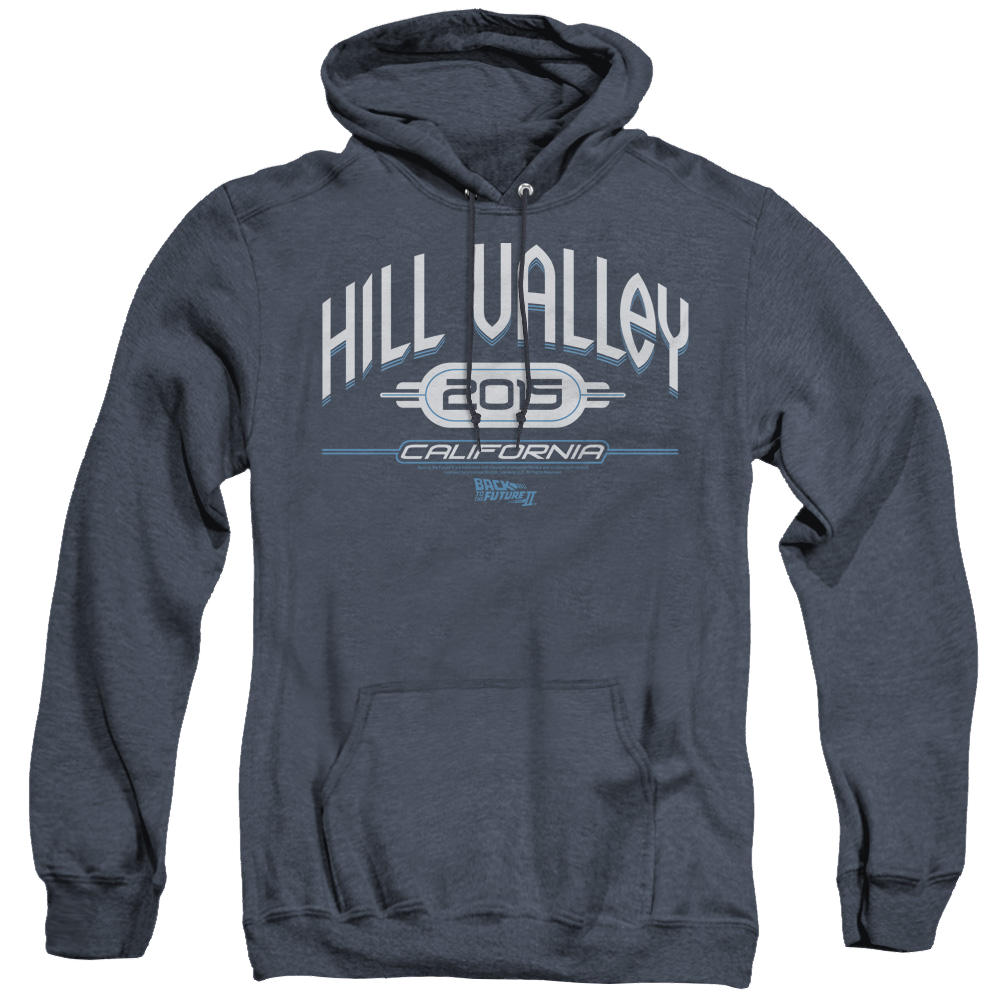 Back to the Future Trilogy Hill Valley 2015 - Heather Pullover Hoodie T-Shirts, Sweatshirt | CiraTrend.com