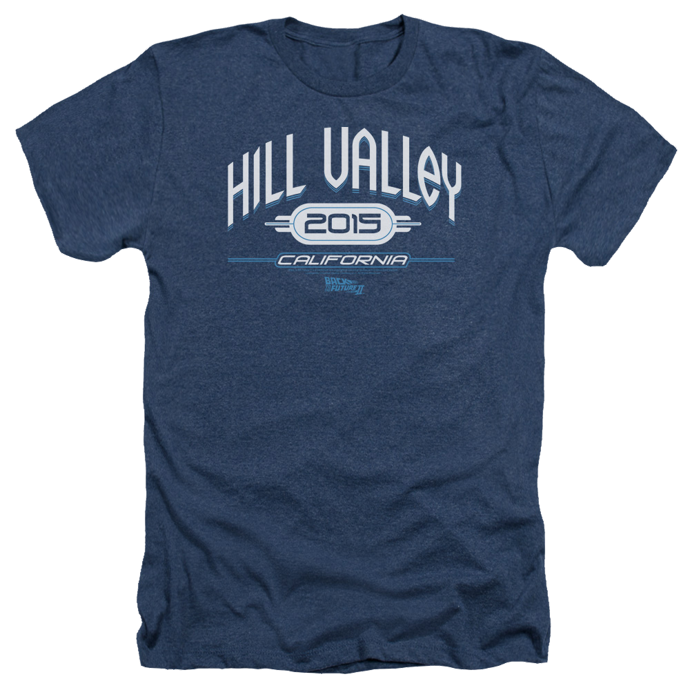 Back to the Future Trilogy Hill Valley 2015 - Men's Heather T-Shirt Hoodie, Sweatshirt | CiraTrend.com