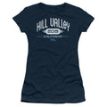 Back To The Future II Hill Valley 2015 Junior Sheer Cap Sleeve Womens T Shirt Navy Blue Hoodie, Sweatshirt | CiraTrend.com