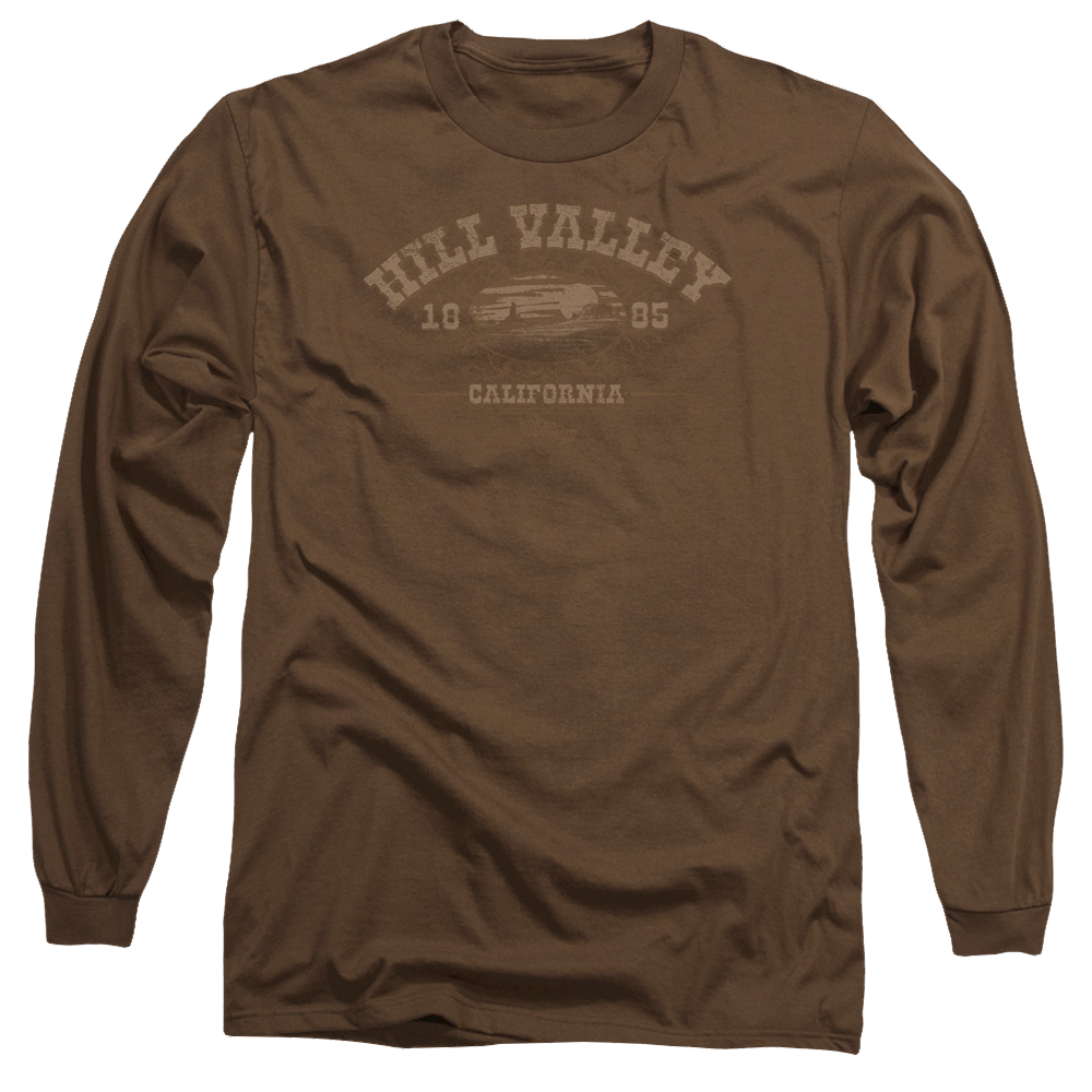 Back to the Future Trilogy Hill Valley 1885 - Men's Long Sleeve T-Shirt Hoodie, Sweatshirt | CiraTrend.com